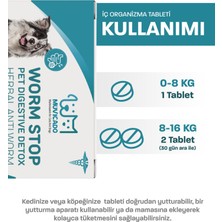 Kedi Köpek İç Parazit Bitkisel Iç Organizma Tableti  Destekleyici Ödül Vitamin Tablet ( Köpek ve Kedi İç Dış Parazit Damlası Değil Tabletidir Dış Parazit İçin Değil İç Parazit İçindir)