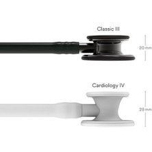 3M Littmann Classic Iıı Stetoskop 5811 Mat Yüzey Siyah Hortum