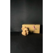 Çikolata Kokulu Sincap Modeli Mum