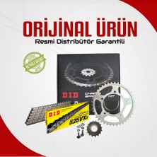 Dıd Yamaha Mt-09 Tracer Zincir Dişli Seti (2019-2020) X-Ringli Zincir (Çelik Renk)