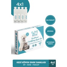 Kedi Köpek İç Dış Parazit Damlası ve Tableti Seti - Parazit Uzaklaştırıcı Bitkisel Damla - Ödül Tablet Seti - Bit Pire Giderici Damla ( 4 İç Parazit + 4 Dış Parazit )