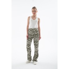 Fashion Friends 25Y0179K1 Kadın Desenli Pantolon