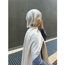 Taş Desen Pamuklu Jakar Şal-Ay Taşı
