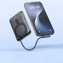Mcdodo MC-1811 10.000 mAh Manyetik Kablosuz Şarj Cihazı Dahili Type-C Kablosu