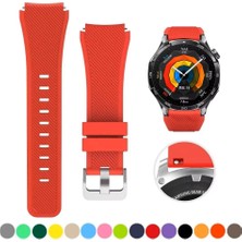 Dmay Haylou Watch 2 Pro / Haylou  Solar Pro Tokalı Çapraz Çizgili Silikon Kordon 22MM