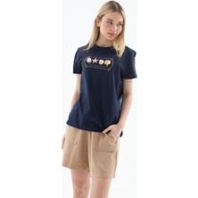 Fashion Friends 25Y0298K1 Kadın Baskılı T-Shirt