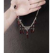Batnests Goth Blood Drop Kolye