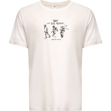 Reebok Vespa Tee Beyaz Erkek Kısa Kol T-Shirt
