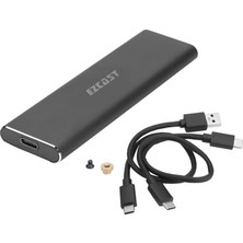 M.2 Nvme SSD Destekli USB 3.1 Pe-C SSD Harddısk Kutusu Sabit Sürücü Muhafazası