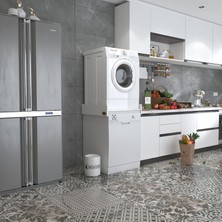Kenz Life Kenzlife Çamaşır&bulaşık Makinesi Dolabı Olenka Byz 015*70*60 Banyo Aparatı Arkalıksız