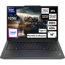 Lenovo Thinkpad E14 G6 Ultra 5-125U 16-Gbddr5 512 GB SSD Intel Graphics 14" Wuxga Windows 11 Home Notebook 21M7002PTXHMF67