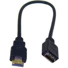 HDMI Kablo Erkek-Dişi 30  cm  Uzatma (Oyuncak Hd Rec. Için)