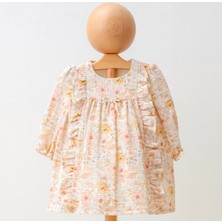Çiçekli Müslin Bebek / Çocuk Elbise