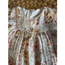 Çiçekli Müslin Bebek / Çocuk Elbise