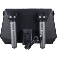 Shıle SL-2013 Iki El Mikrofonlu Kumandalı Usb+Sd+Bt Seyyar Portatif Hoparlör