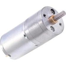Store 12v 25mm 12 Rpm Redüktörlü Dc Motor