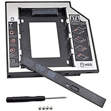 Store Al-4716 Sata Hdd Harddisk Caddy Kızak Kutu Ssd Notebook  Ikinci Hdd Takma 9.5 Mm