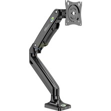 KLC-DS110 17"-35" Amortisörlü Monitör Masa Tutucu Kol Stand Max 10KG