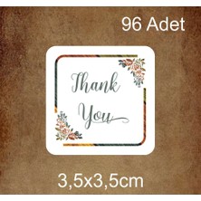 Thank You 10- Yapışkanlı Etiket Stıcers
