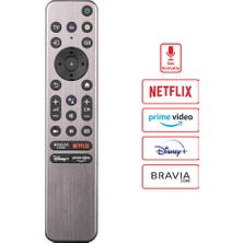 RMF-T x 900U Bravıa Core*netflı x *dıey+*prıme Vıdeo Tuşlu Ses Komutlu LCD LED Tv Kumanda