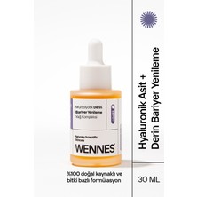 Wennes | Doğal Misel Su | Multibiyotik Derin Bariyer Hyaluronik Asit Serum Avantajlı Set + Yoğun Nem,cildi Yatıştırıcı Destek