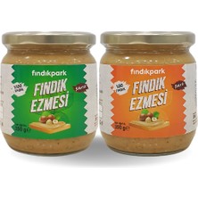 Fındıkpark Fındıkpark Günlük Şekerli ve Şekersiz Fındık Ezmesi - 2li Paket - 700 Gram