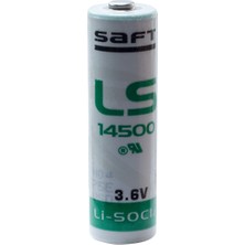Saft 3.6V Lium Kalem Pil (14500)