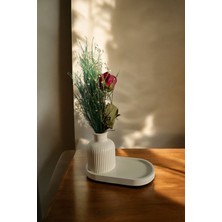 Dekoratif Beton Saksı, Mumluk, Biblo, Çiçek Vazosu, Çiçek Kapı, Ev Dekorasyonu, El Sanatı