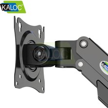 Kaloc DS160 22 "-40" LCD Aluminyum Monitör Tutucu Kol Amortisörlü Vesa Monitör Standı Max 15 kg