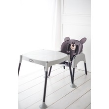 Babyjest Bear 3in1 Çalışma Masalı Mama Sandalyesi