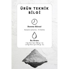 Güçlendirilmiş Hobi Harcı Kokusuz Hızlı Donan Beyaz Döküm Harcı 1kg
