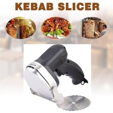 Özen Endüstriyel Mutfak Döner Kesme Makinası Elektirikli+Yedek Tavuk Döner Kesme Bıçağı+Bileme Taşı