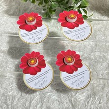 Anneler Günü’ne Özel Çiçek Gibi Bir Dokunuş! Mini El Kremi & Çiçek Tasarım Kutlama Kartı 8 Adet