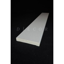 Diecor Dekoratif Boyanabilir 1 Adet 6 cm Düz Polistren Duvar Çıtası