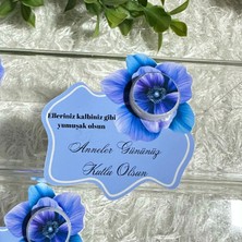 Anneler Günü’ne Özel Çiçek Gibi Bir Dokunuş! Mini El Kremi & Çiçek Tasarım Kutlama Kartı 8 Adet