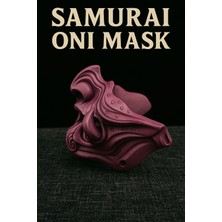 Yuonis Art Samurai Oni Mask