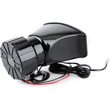 Extra Market 7 Sesli Mikrofonlu Megafon Siren 100 Watt Yüksek Sesli 12 Volt Dat Dat