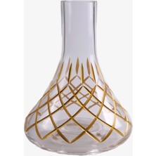 Altunlar Shop Tulip Puuff Altın Kesme Şişeli Nargile Takımı