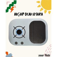 zaar Kids Ahşap Ocak Izgara