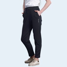 Slazenger KORBIN Kadın Cepli Siyah Eşofman Altı