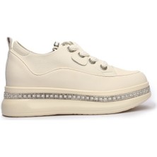 Guja 24K308-1 Bj Bej Kadın Sneaker