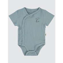 Civil Baby Bebek Çıtçıtlı Badi 1-18 Ay Mavi