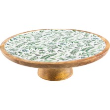 Bambum Servis Gereçleri Kangura - Ayaklı Sunum Yaprak Büyük