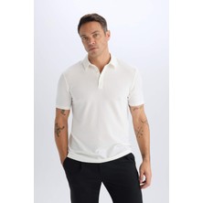 DeFacto Slim Fit Dar Kesim Polo Yaka Pamuklu Kısa Kollu Tişört X2594AZ25SP