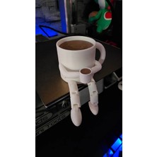 Kahve Köşesi Sevimli Biblo Seti 3lü, Kahve Çekirdeği, Kahve Kupası, Moka Pot, Coffee Set 8 cm -6 cm -6 cm  Neşeli Biblolar