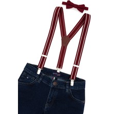 U.S. Polo Assn. Erkek Çocuk Bordo Pantolon Askısı 50313417-VR014