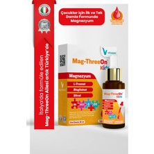 Vitasso Magnezyum Çocuk-Yetişkin Paket Magnezyum Damla Gıda Takviyesi, Yetişkinler Için Kapsül Gıda Takviyesi