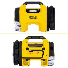 Stanley SXVI02001 12VOLT/18VOLT 160 Psı Dijital Basınç Göstergeli Lastik & Yatak Şişirme Pompası + Araç Süpürgesi + LED Lamba (Akü Dahil Değildir)