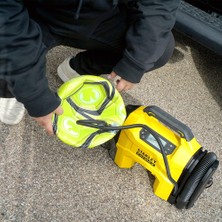 Stanley SXVI02001A 12VOLT/18VOLT 2AH Li-Ion Şarjlı 160 Psı Dijital Basınç Göstergeli Lastik & Yatak Şişirme Pompası + Araç Süpürgesi + LED Lamba