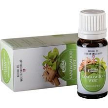 Sandal Agacı Yagı 10 ml  Santalum.-  Isviçre malı. %100 sandal ağacı uçucu yağı içerir.